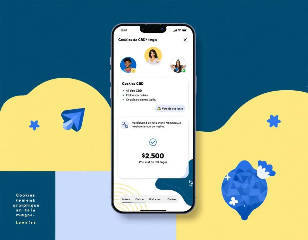 Cookies CBD : validation des éléments graphiques associés à la marque