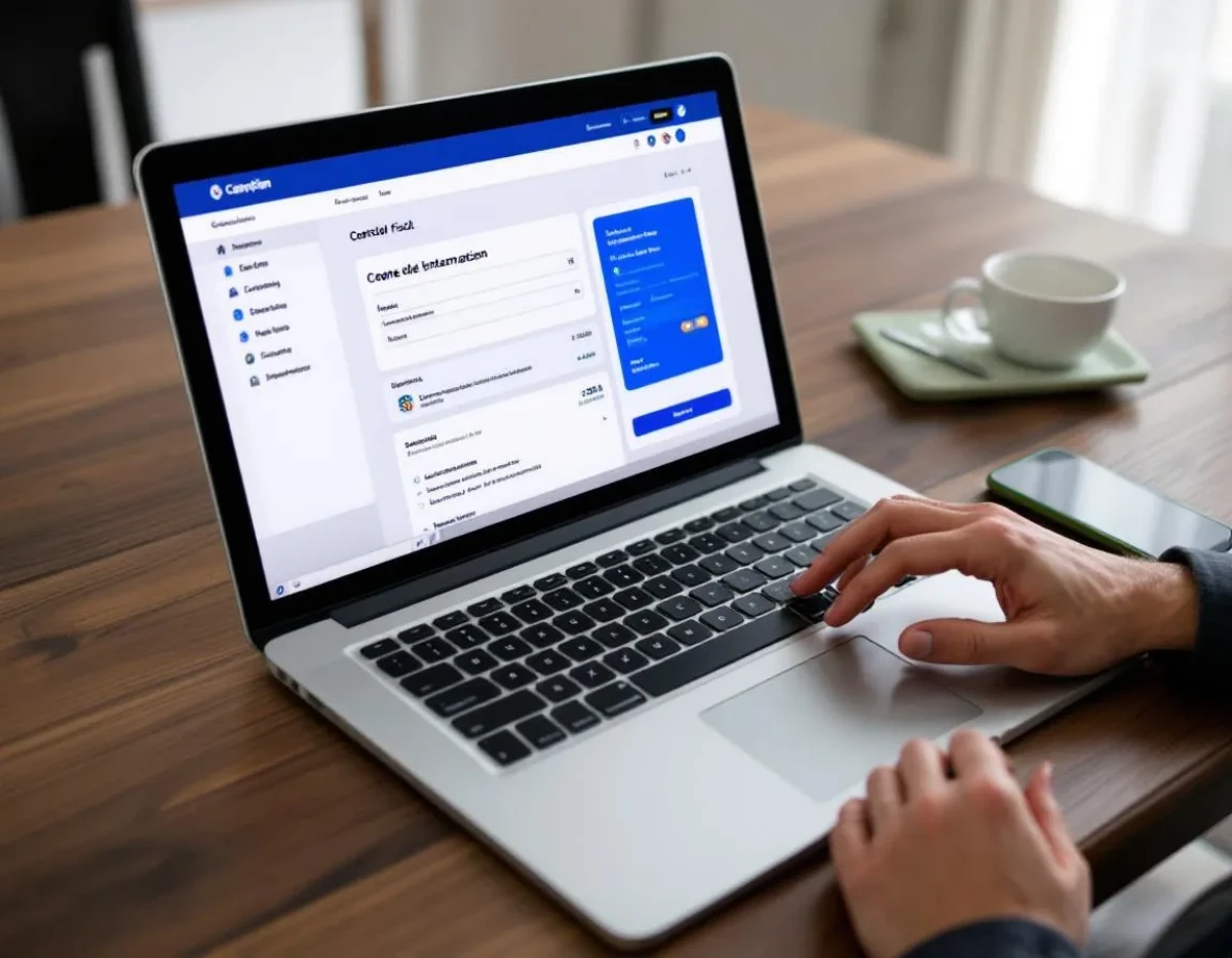 Création d'entreprise en ligne et contrôle fiscal anticipé des données saisies